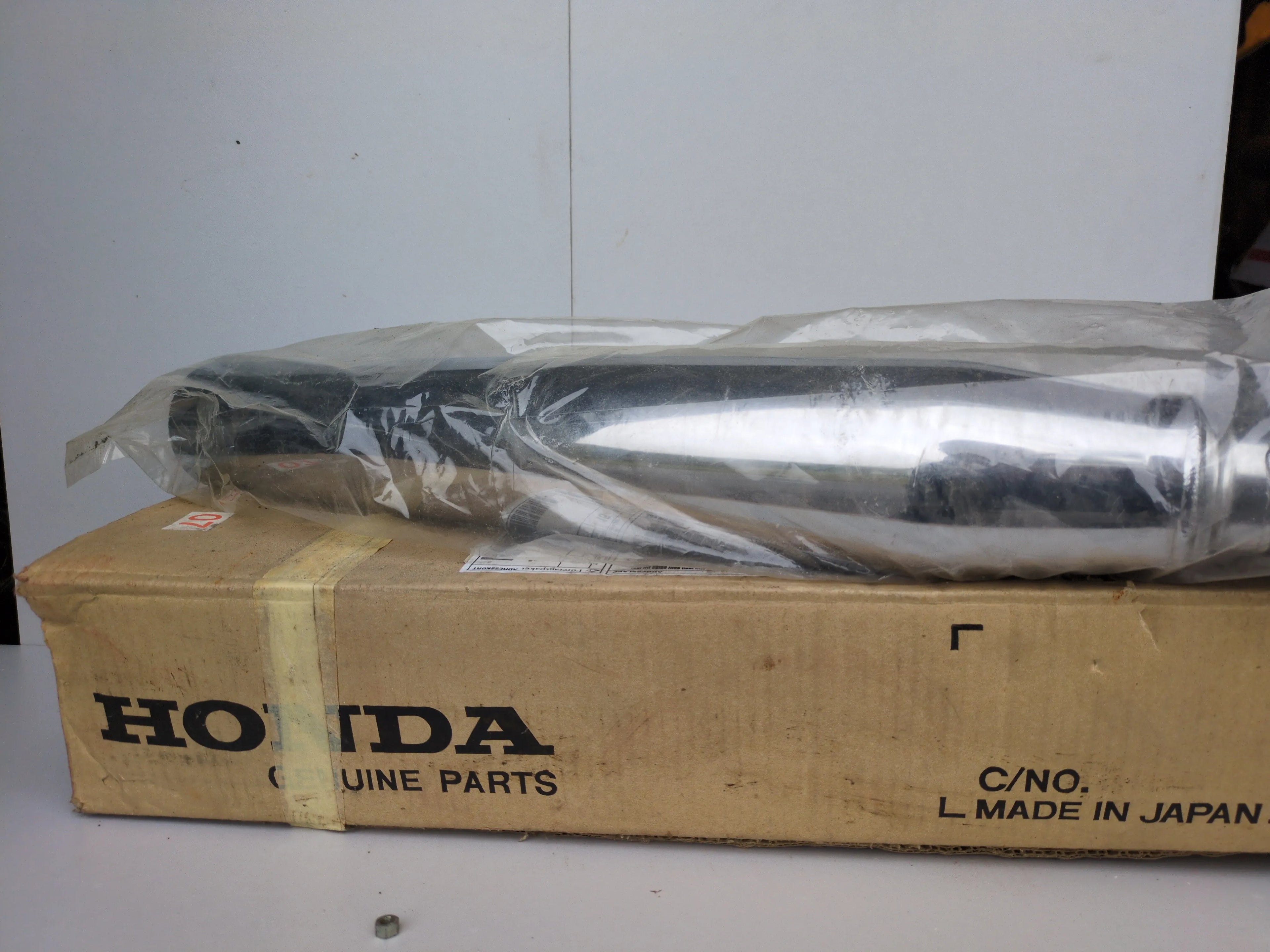 Honda VT1100C Shadow Muffler 18410-MAH-003 | Genuine OEM Honda Exhaust | NOS Original Part