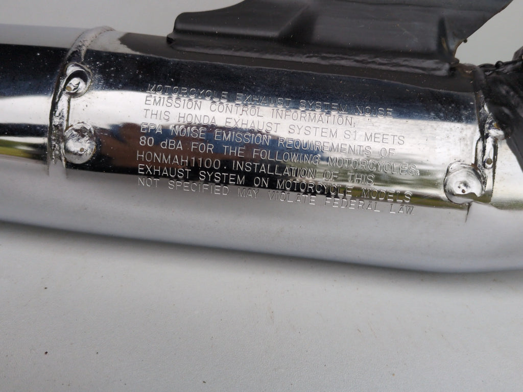 Honda VT1100C Shadow Muffler 18410-MAH-003 | Genuine OEM Honda Exhaust | NOS Original Part