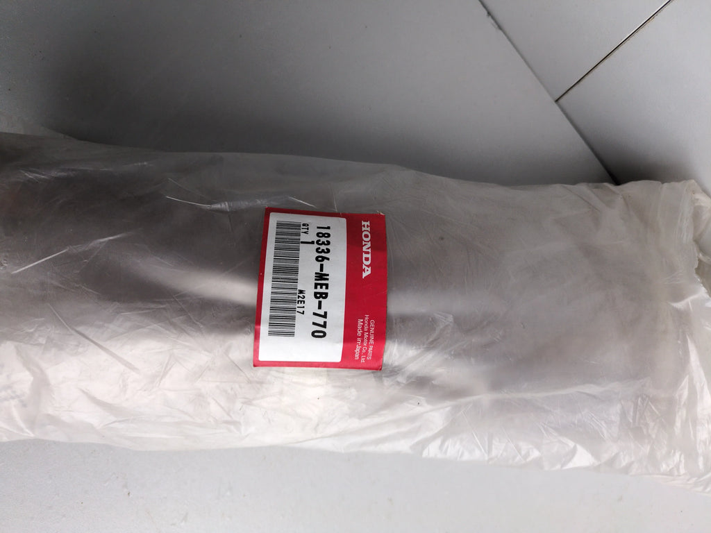 Honda XL1000V Varadero Exhaust Baffle – Right Side (OEM 18336-MEB-770) – Genuine Honda NOS Original Part