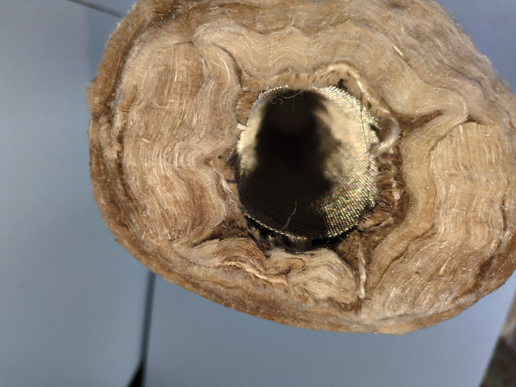 Honda XL1000V Varadero Exhaust Baffle – Right Side (OEM 18336-MEB-770) – Genuine Honda NOS Original Part