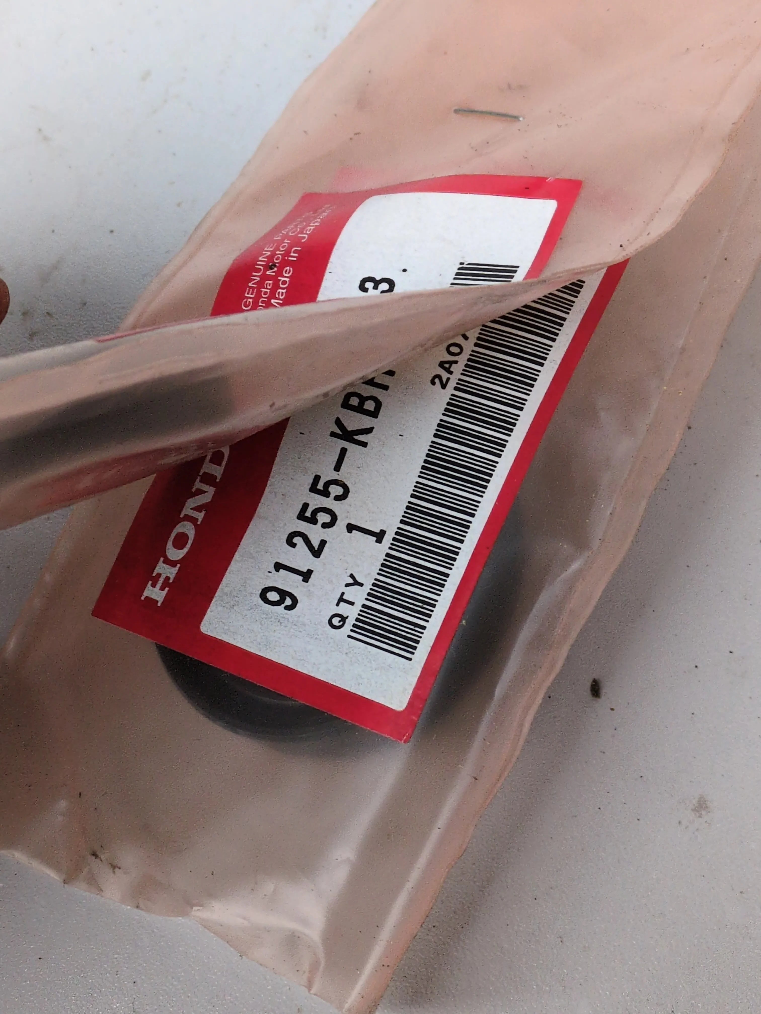 Honda Oil Seal 91255-KBH-003 | Front Wheel Dust Seal | CRF250R CRF450R | Genuine OEM | NOS | Made in Japan