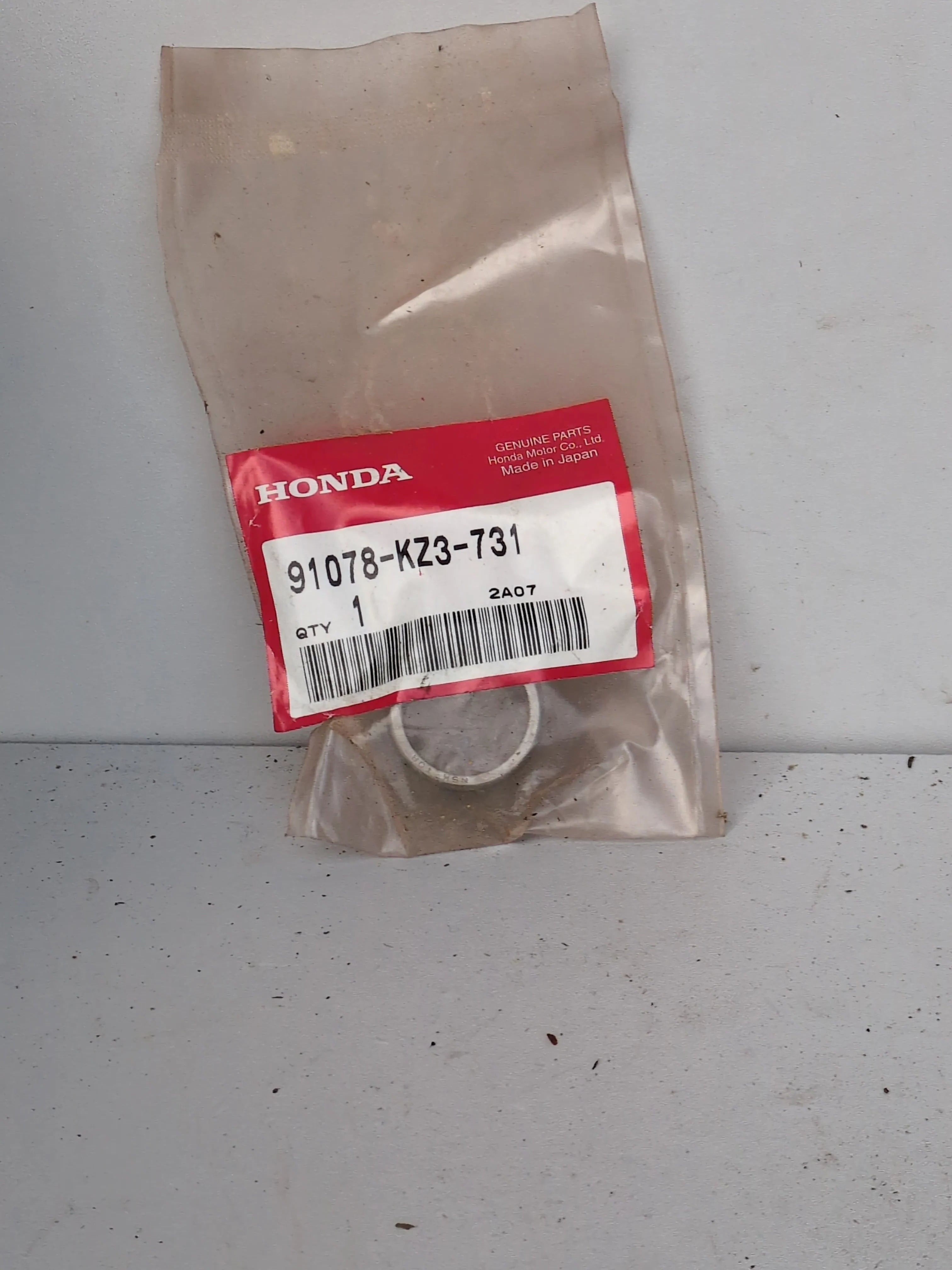 Honda Bearing 91078-KZ3-731 | Genuine OEM | NOS | Made in Japan