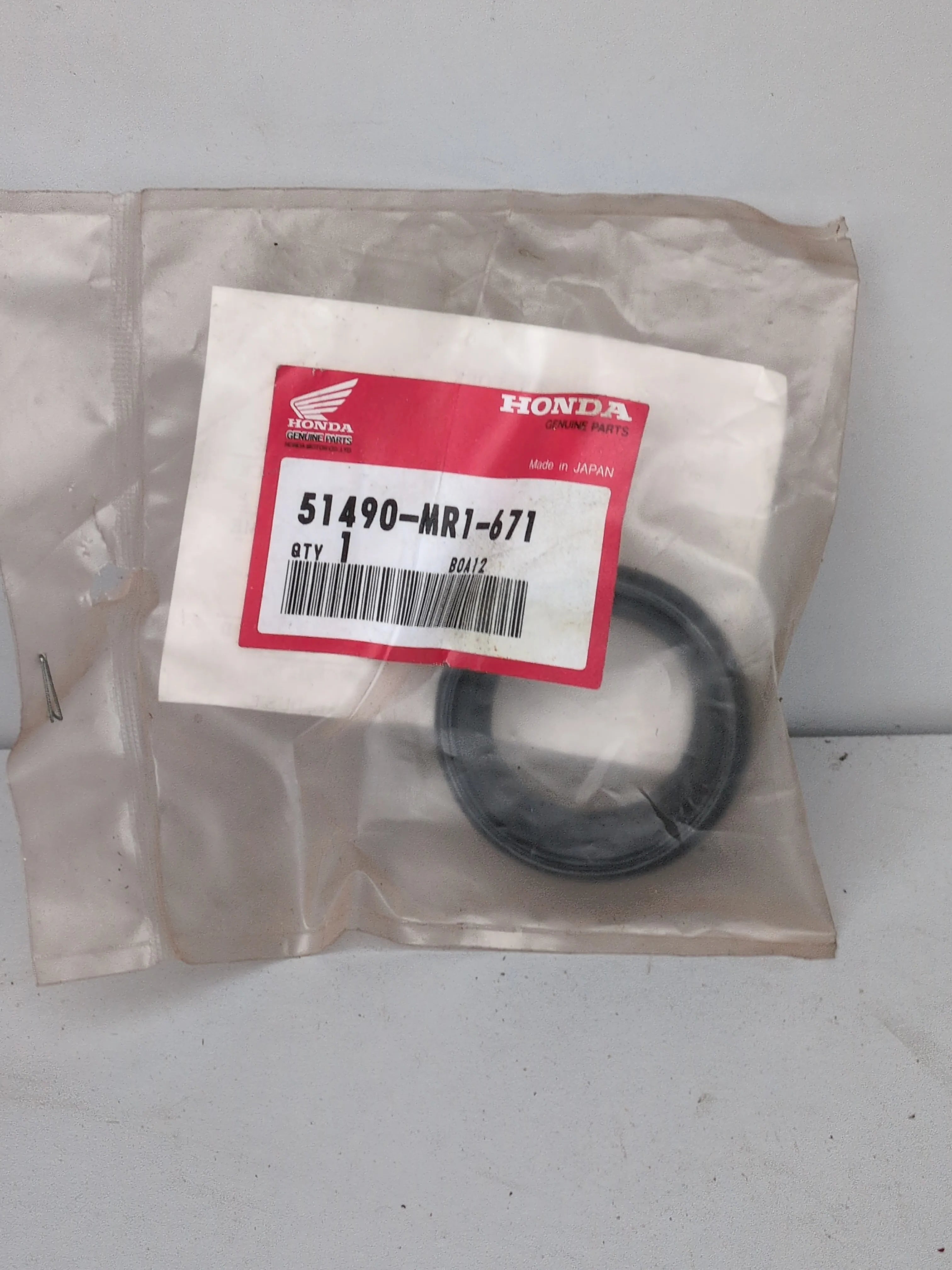 Honda Fork Seal  51490-MR1-671 – Genuine OEM | NOS | Made in Japan