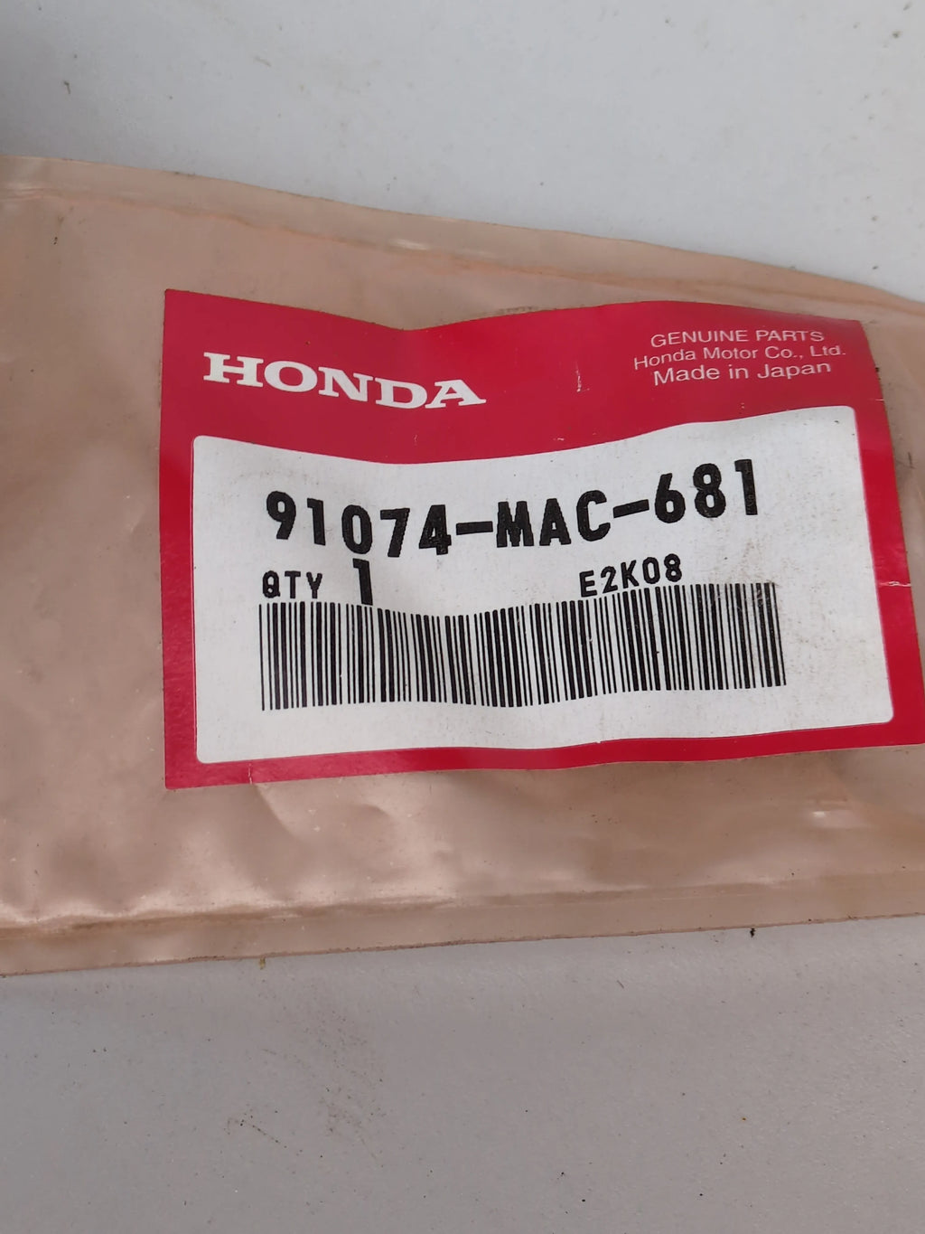 Genuine Honda Bearing 91074-MAC-681 OEM NOS Transmission Bearing Made in Japan from ExoticParts