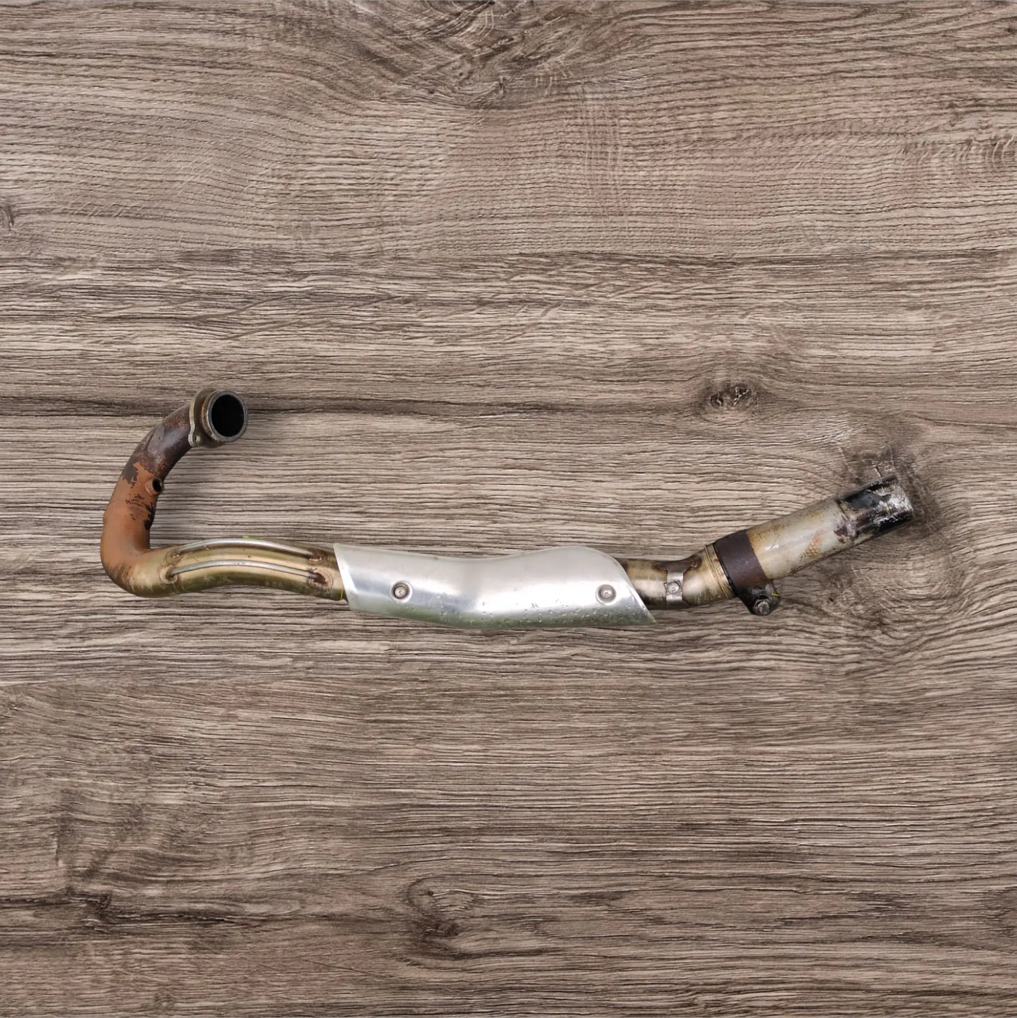 KTM 690 Enduro R Exhaust System – Aftermarket Slip-On (2012)